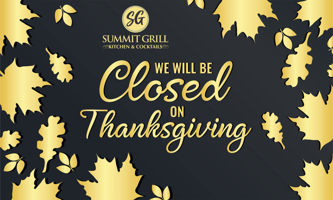 Closed Thanksgiving