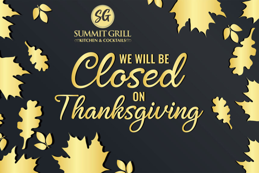 Closed Thanksgiving