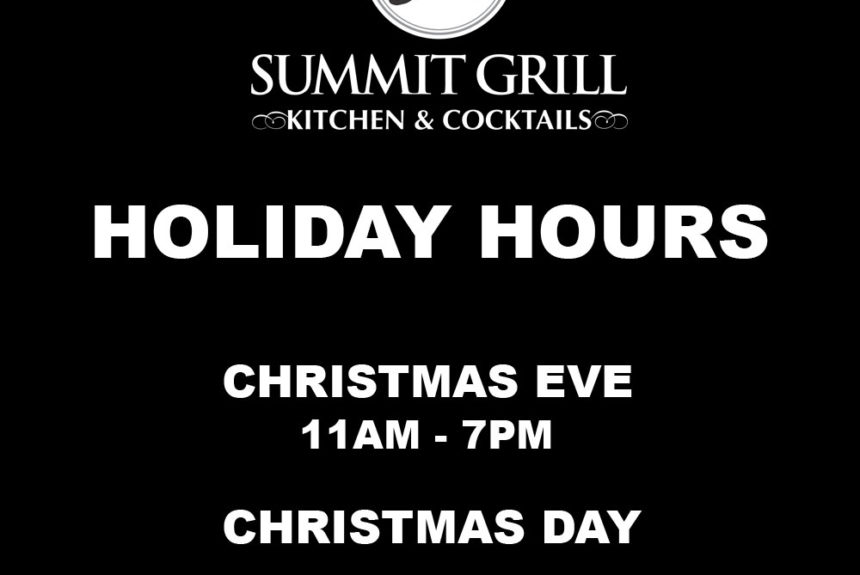 Christmas Hours