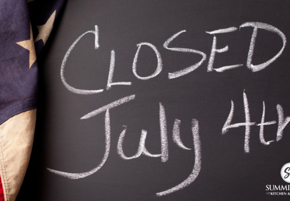 Closed July 4th