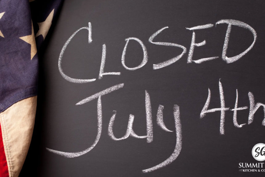 Closed July 4th