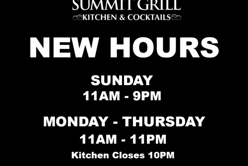 New Hours