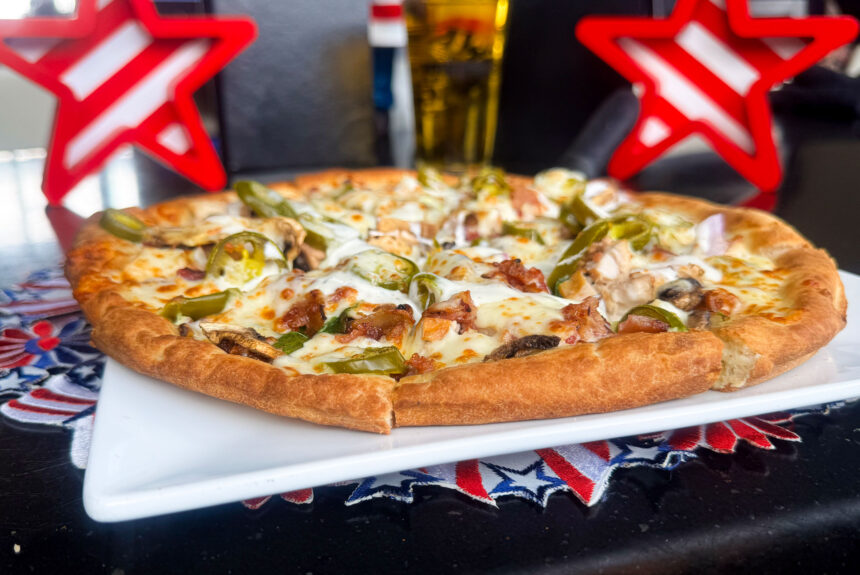 July Pizza Of The Month – Supreme Chicken Bacon Ranch