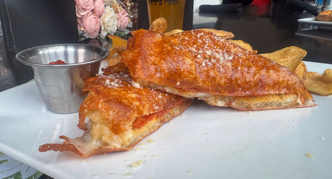 Sandwich of the Month – The Pizza Grilled Cheese is Here!