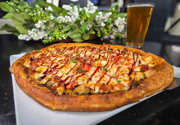 March Pizza of the Month: Chicken Pesto Pizza