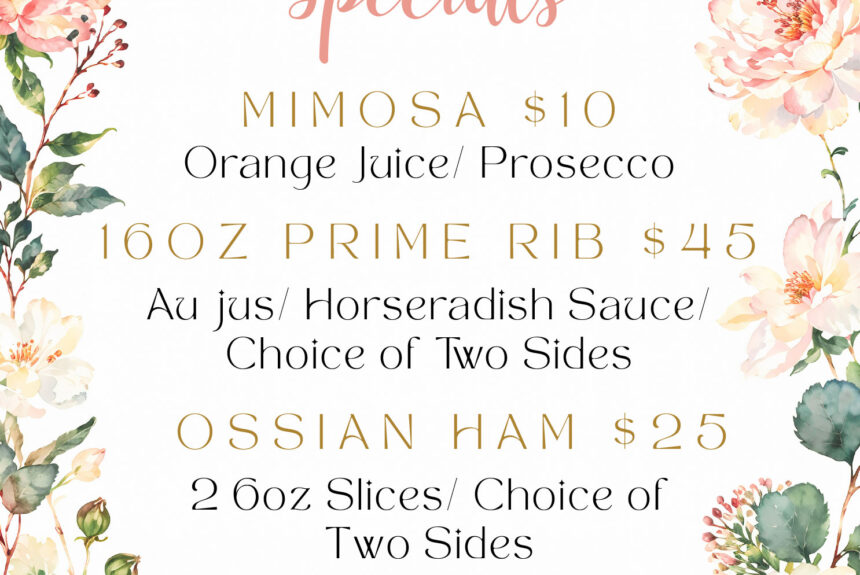 Mother’s Day Specials