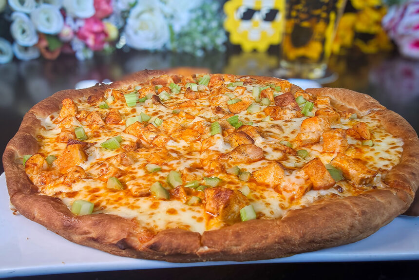 June Pizza Of The Month – Buffalo Chicken Pizza