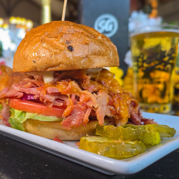 June Sandwich Of The Month – The Hot Ham & Cheddar