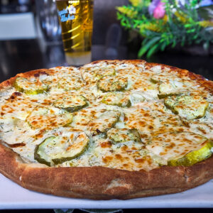 August Pizza Of The Month – The Pickle Pizza