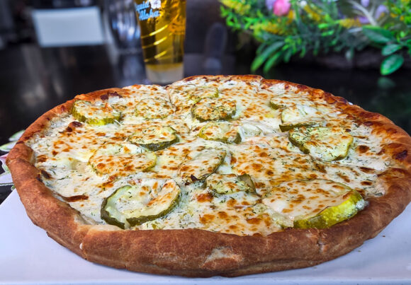 August Pizza Of The Month – The Pickle Pizza August Pizza Of The Month – The Pickle Pizza