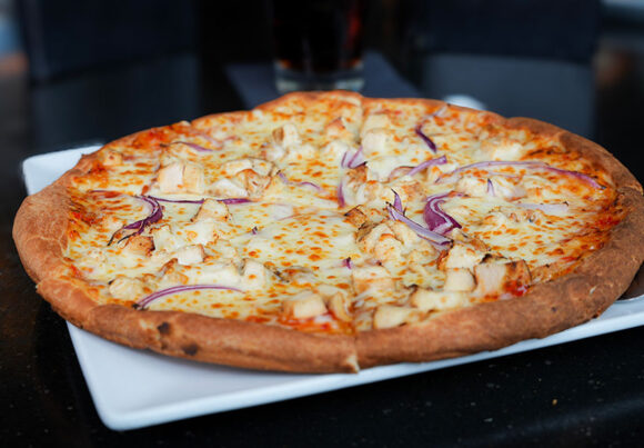September Pizza Of The Month – Sweet Chicken Chili Pizza September Pizza Of The Month – Sweet Chicken Chili Pizza